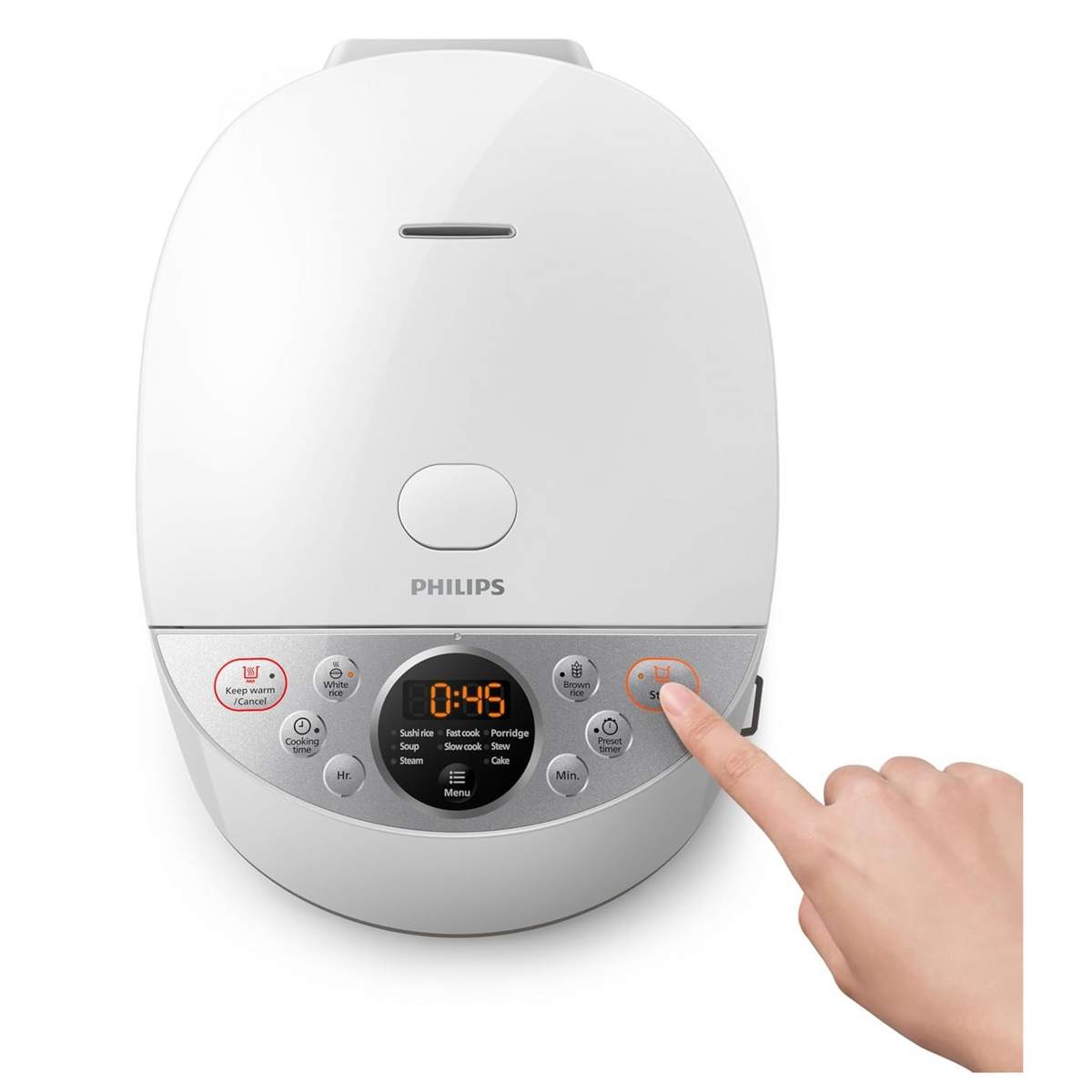 Digital Rice Cooker - with Smart 3D heating, 1.8L, Automatic keep warm function