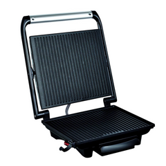 Inicio Panini Grill, 2000 Watts, Multi-Colour, Stainless Steel/Plastic, GC241D28 - 1-Year Manufacturer Warranty
