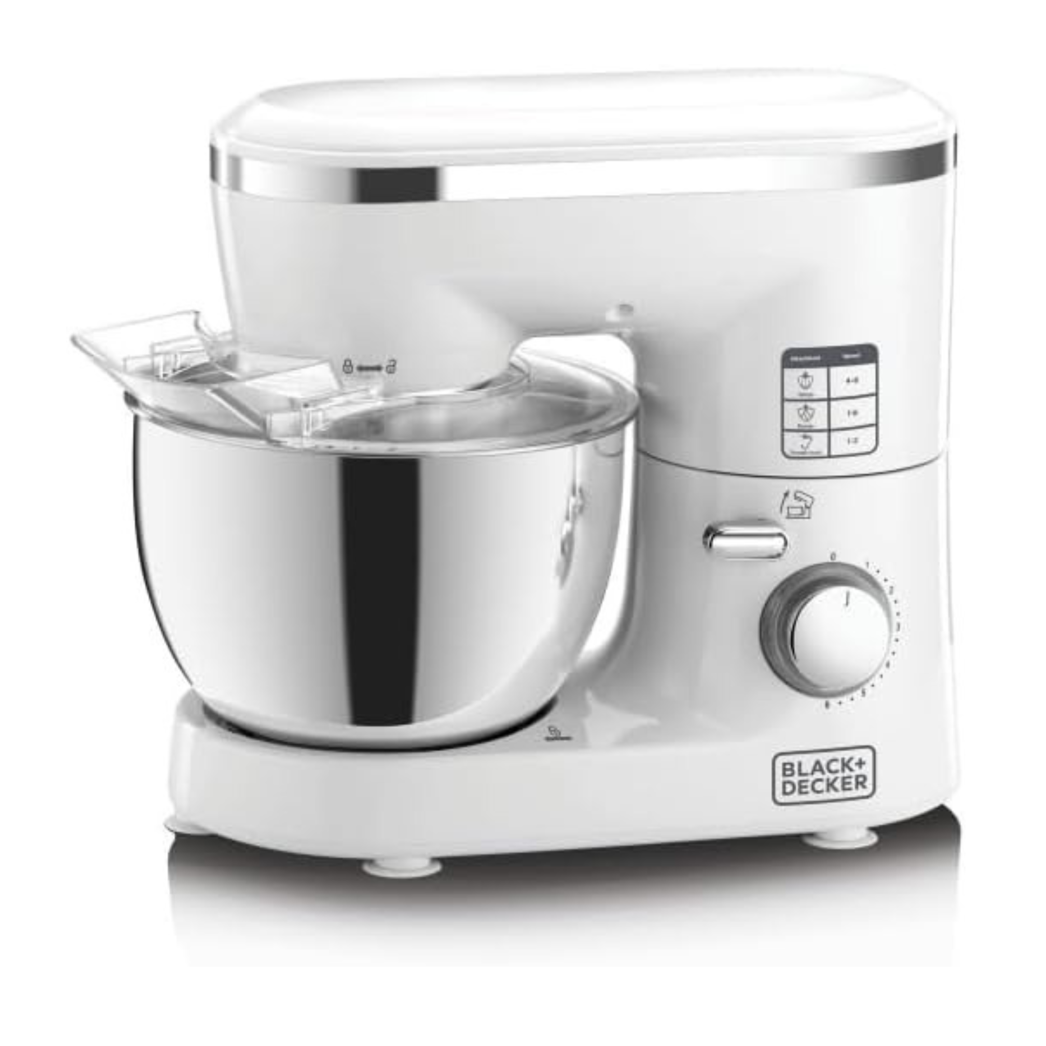 Kitchen Stand Mixer Machine, 1000W Power, 4L Large Capacity, Stainless Steel Bowl, 6 Speed Settings for Perfect Baking Results, Easy Mixing & Kneading