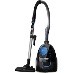 Bagless PowerPro Compact Vacuum Cleaner - 1800W, Power Cyclone 5, Allergy H13 filter, 1.5L Dust Capacity, Washable Filter, Deep Black