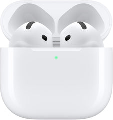 Apple AirPods 4 Wireless Earbuds, Bluetooth Headphones, with Active Noise Cancellation, Adaptive Audio, Transparency Mode, Personalized Spatial Audio, USB-C Charging Case, Wireless Charging, H2 Chip