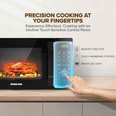 Microwave Oven, Digital Touch Control, 11 Power Levels & 6 Auto Menus, Touch Control Panel