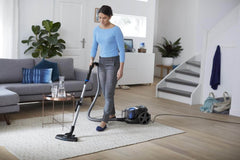 Bagless PowerPro Compact Vacuum Cleaner - 1800W, Power Cyclone 5, Allergy H13 filter, 1.5L Dust Capacity, Washable Filter, Deep Black